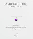 Semi precious faceted stone charms