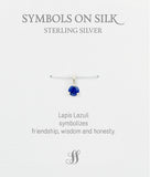 Semi precious faceted stone charms
