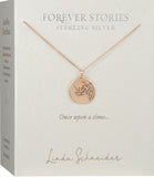 Forever Stories Rhino disc necklace