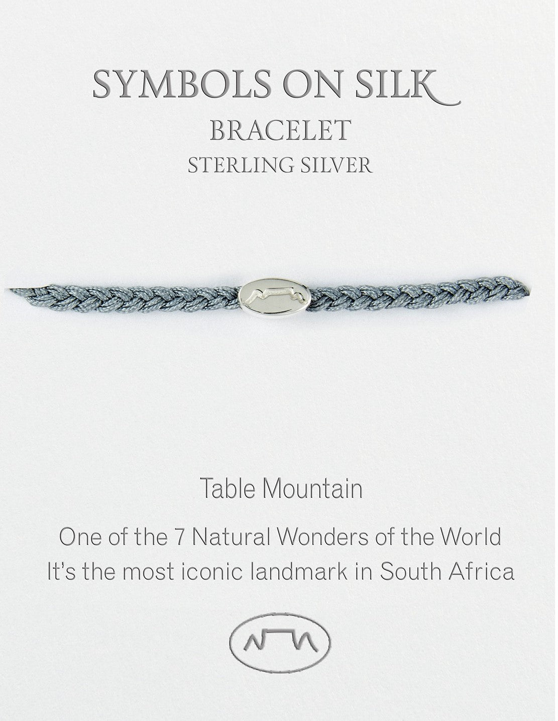 Table Mountain Plaited Bracelet