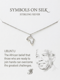 Africa Outline - Necklace
