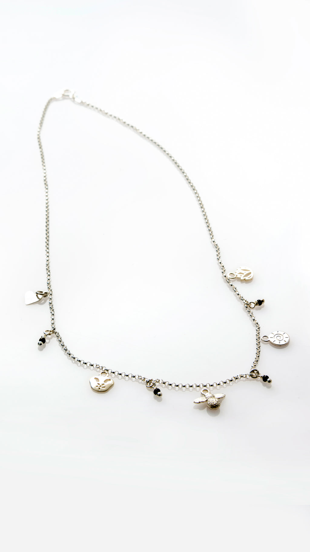 Personalised 5 Charm - Necklace