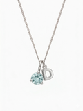 Mom’s Initial Semi-Precious Stone Necklace