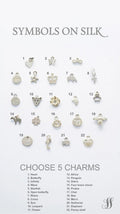 Personalised 5 Charm - Necklace