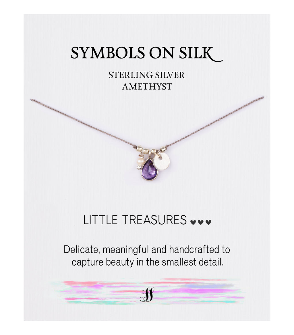 Little Treasures - Semi Precious stone with disc