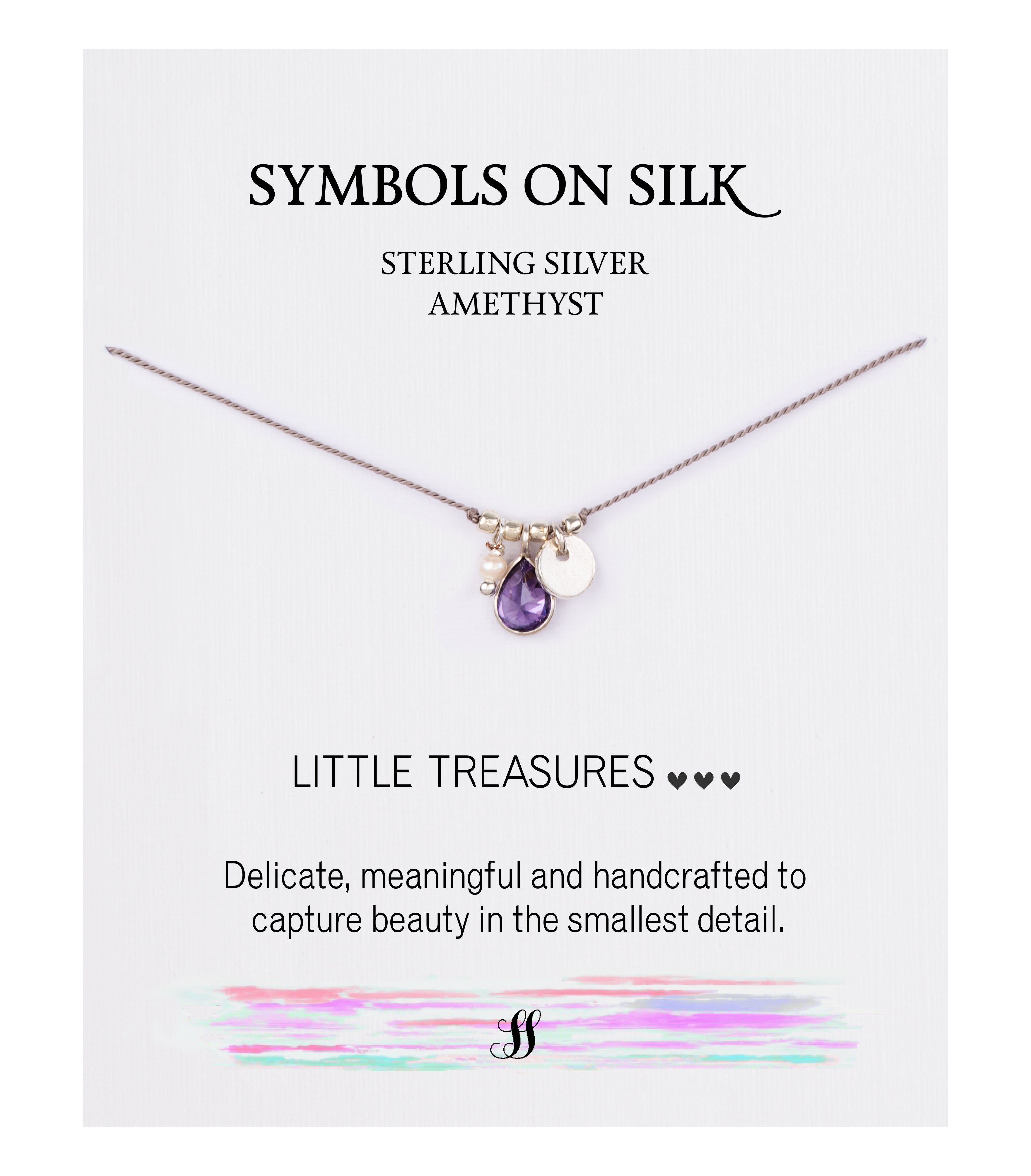 Little Treasures - Semi Precious stone with disc