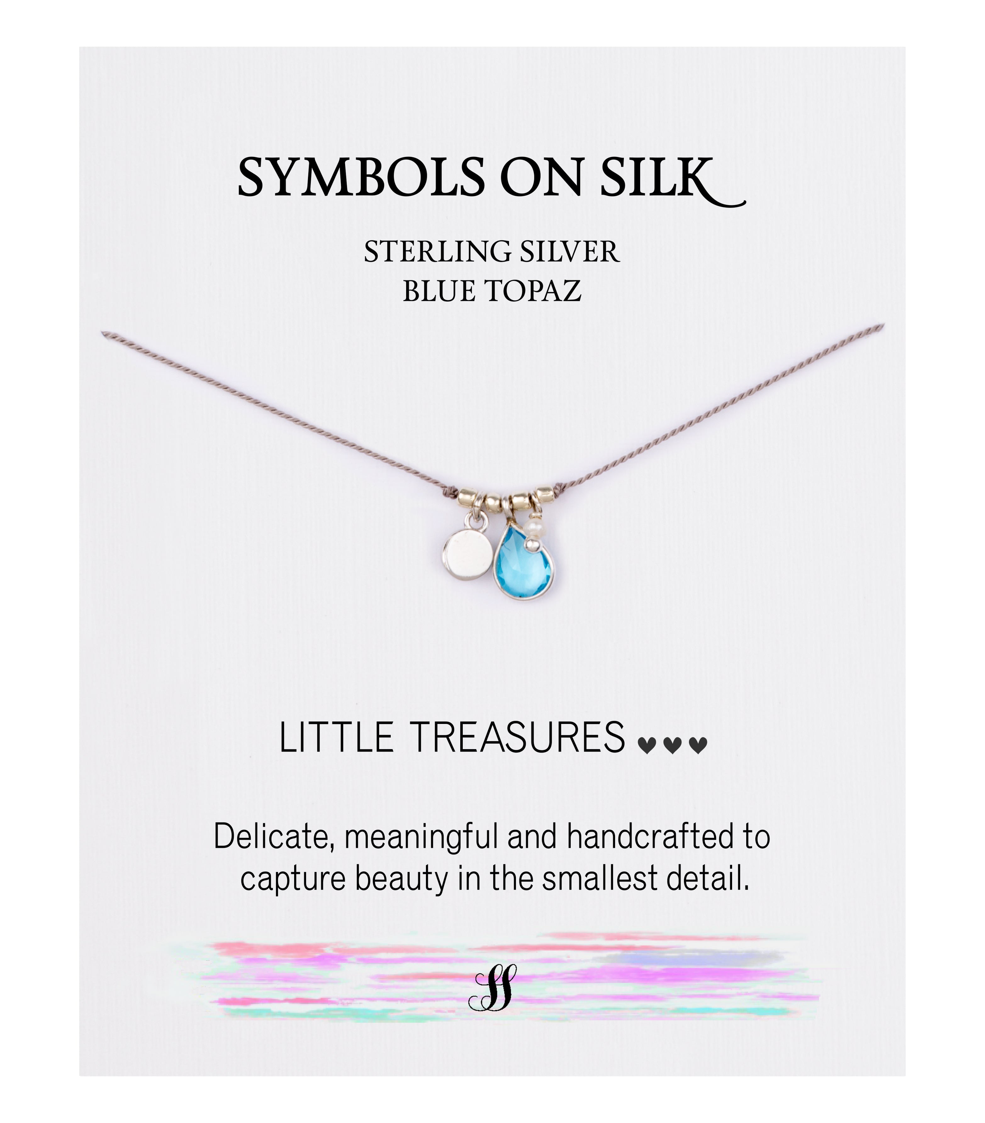 Little Treasures - Semi Precious stone with disc