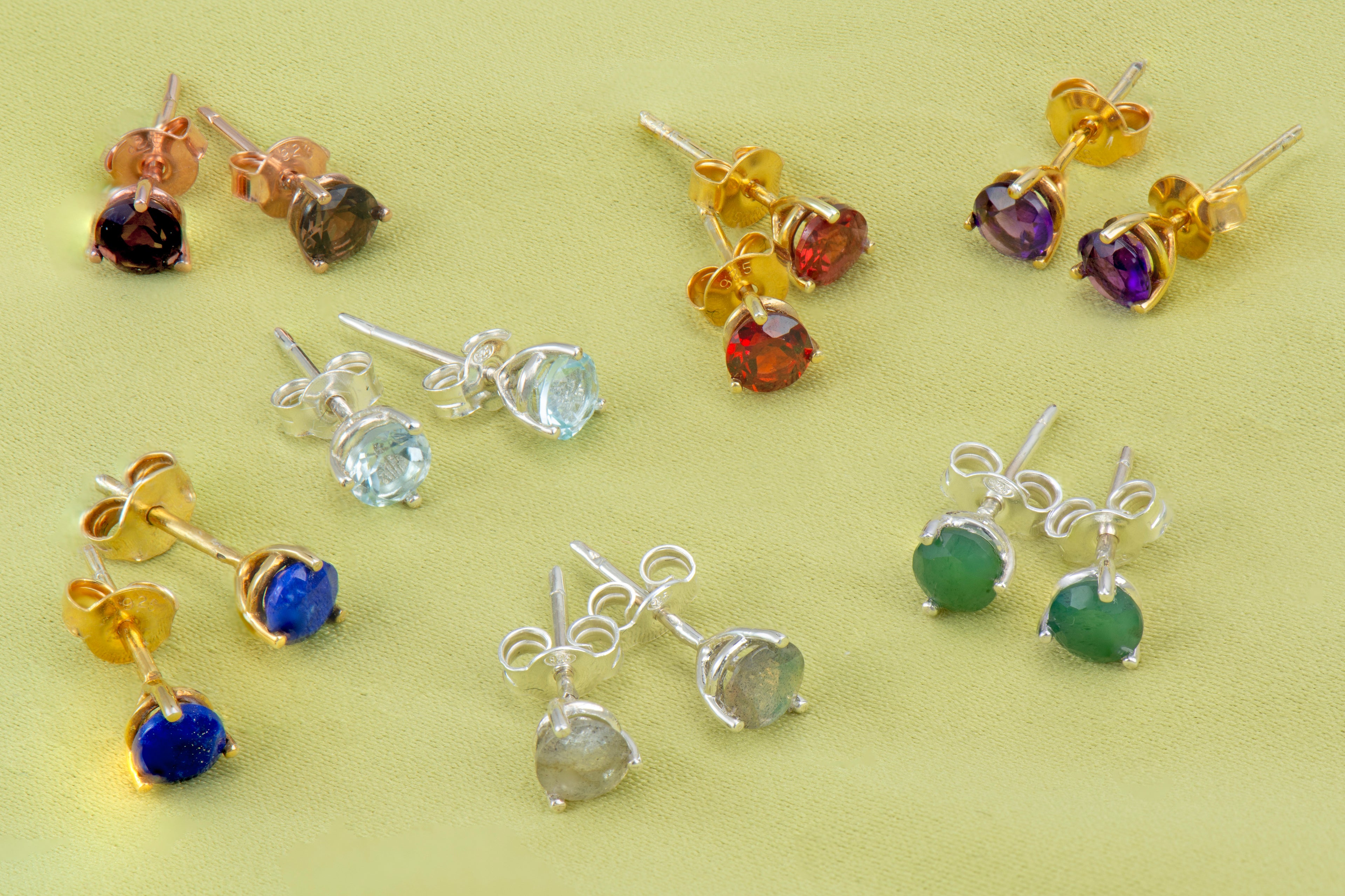 Semi Precious Studs