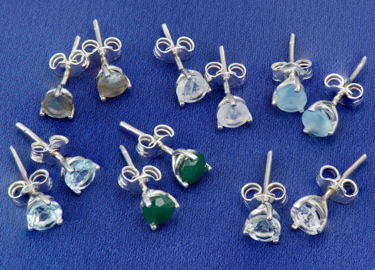 Semi Precious Studs