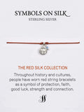 Red Silk Bracelet: Chai