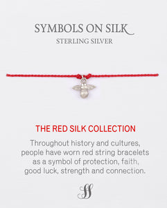 Red Silk Bracelets: Various designs
