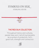 Red Silk Bracelets: Various designs