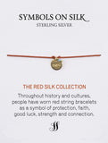 Red Silk Bracelets: Various designs