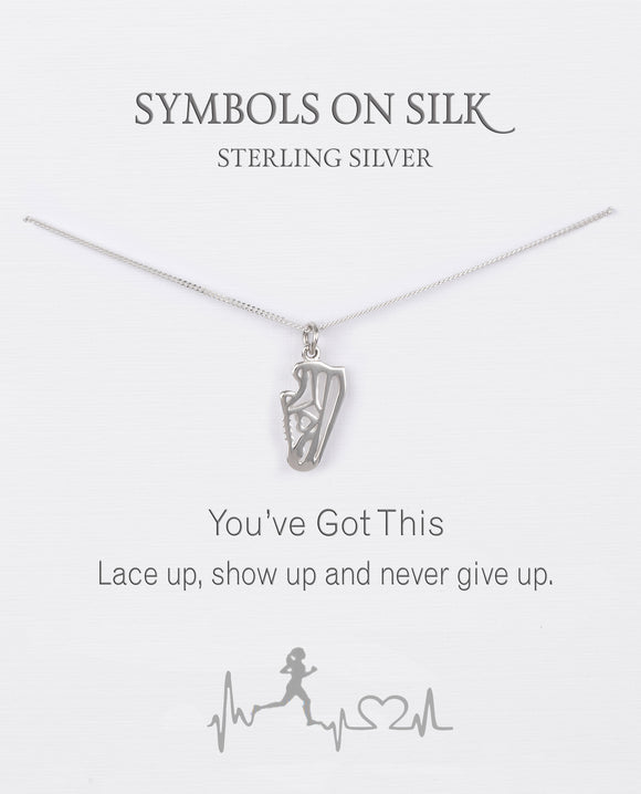 Running shoe / Sneaker necklace