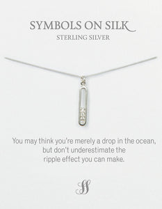 Drop in the ocean - Ripple necklace