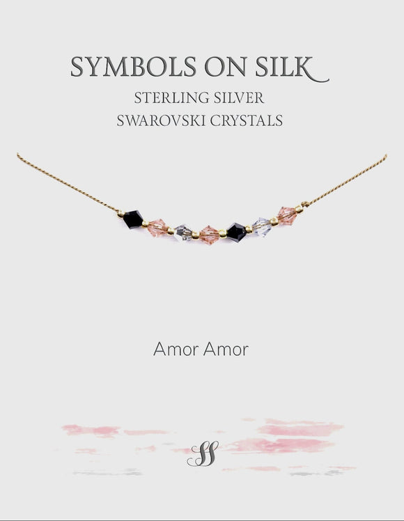 Amor Amor Necklace (Swarovski) - Special offer for the month of love!