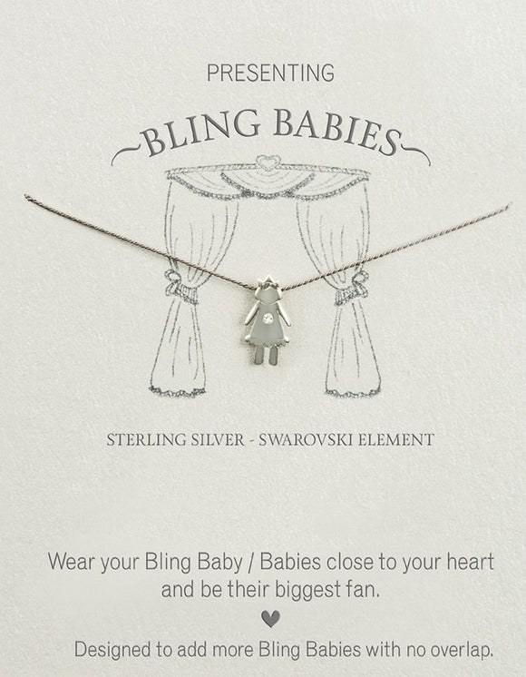 Bling Babies Girl Necklace