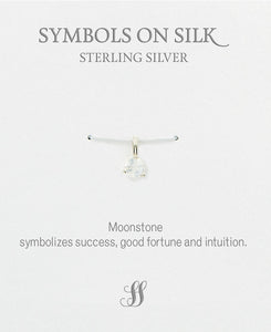 Semi precious faceted stone charms