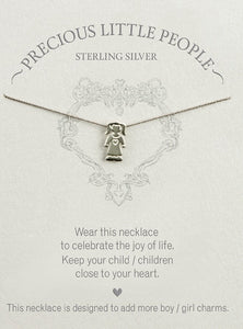 Precious Little People Girl Necklace