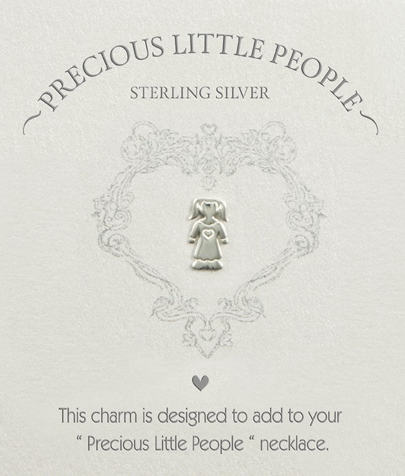 Precious Little People Girl Charm