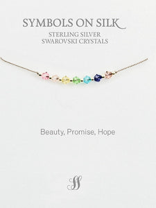 Rainbow Necklace (Swarovski)
