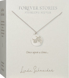 Forever Stories Rhino disc necklace