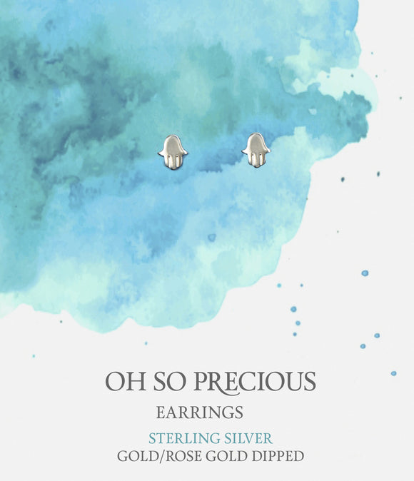 Oh So Precious Chamsa Earrings