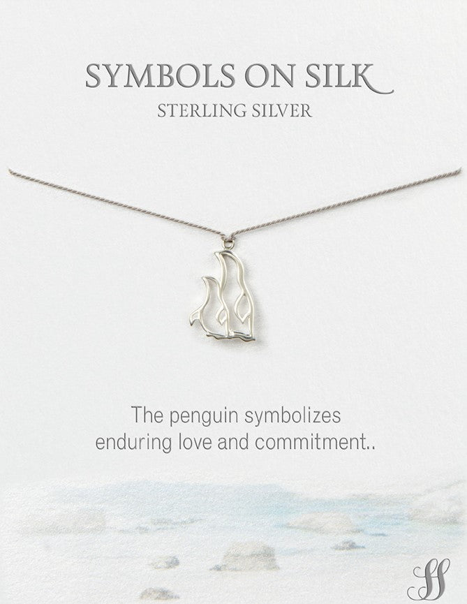 Penguin Mom & Baby - Necklace