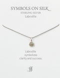 Semi-Precious Cabochon Set Stone - Necklace