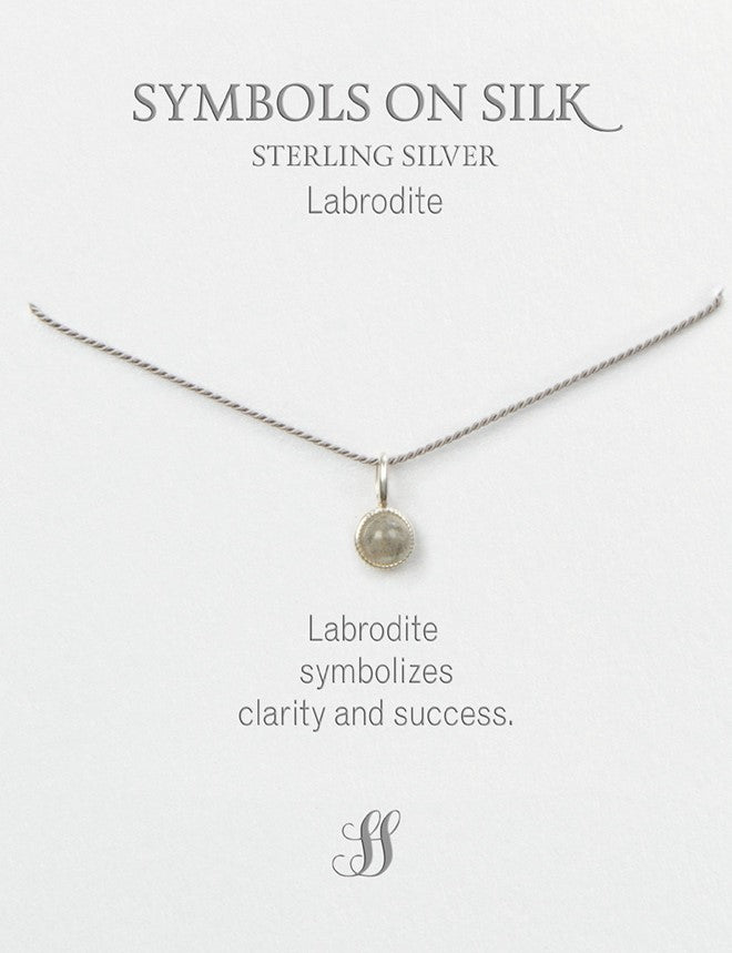Semi-Precious Cabochon Set Stone - Necklace